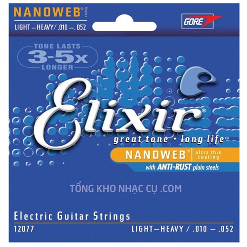 Dây Đàn Guitar Electric Elixir 12077